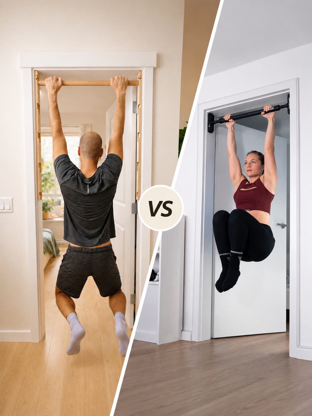 Wood vs. Steel Pull-Up Bars: Which Is Better for Your Home?
