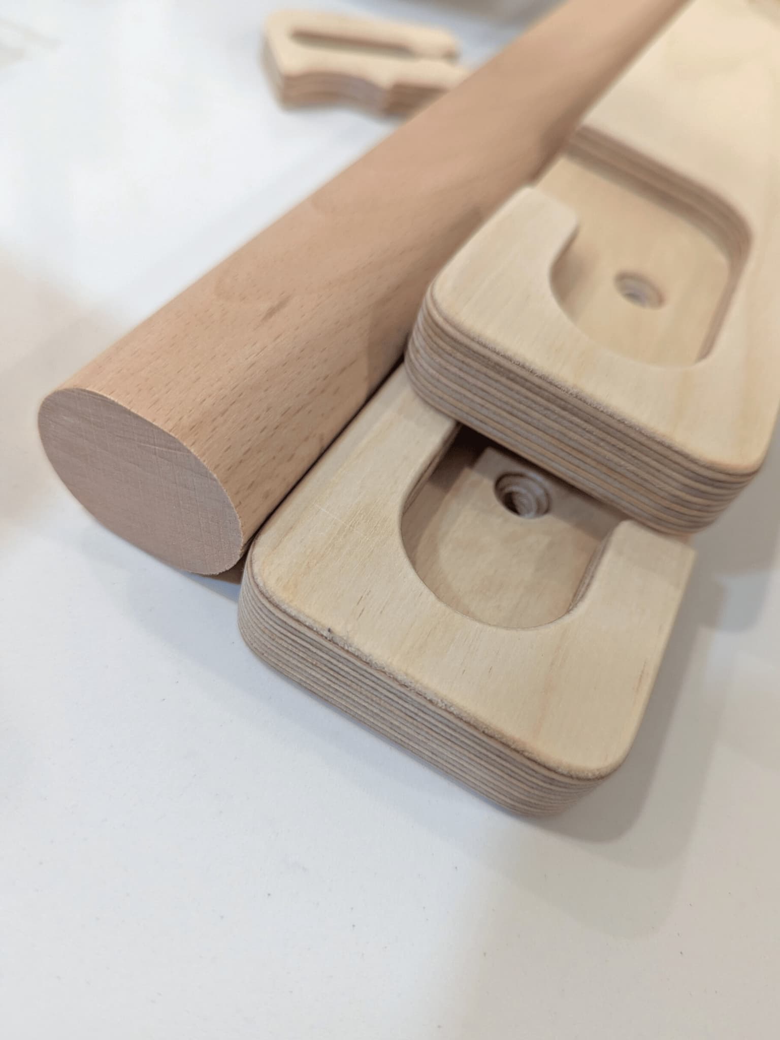 Wooden Doorframe Pull Up Bar for Kids & Adults