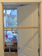 Wooden Doorframe Pull Up Bar for Kids & Adults