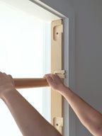 Wooden Doorframe Pull Up Bar for Kids & Adults