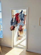 Wooden Doorframe Pull Up Bar for Kids & Adults